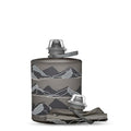HydraPak Stow Collapsible Water Bottle (350ml, 500ml, 1L) - color: MTN Mammoth Grey, style: 17oz/500ml