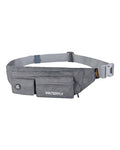 WATERFLY Small Fanny Pack for Women Men, Crossbody Travel Waist Bag, Gray - color: Light Gray