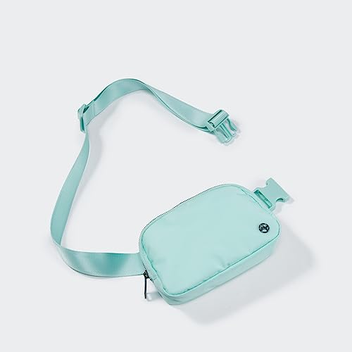 Pander Crossbody Belt Bag for Women and Men, Travel and Everyday Use - color: Pale Turquoise