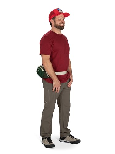 Osprey Daylite Waist Pack - Fanny Pack with Crossbody Shoulder Carry Option - Lightweight Hip Bag - color: Umber/Tequila Sunrise