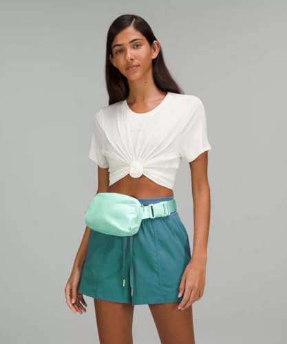 YOSHUYUKI Fanny Pack Crossbody Bag Trendy Waterproof Small Cross Body Purse for Women Men Fashion Waist Packs Mini Belt Pouch Chest Bum Hip Bag Lulu Dupes for Travel Vacation Running Matcha Cream - color: Matcha Cream