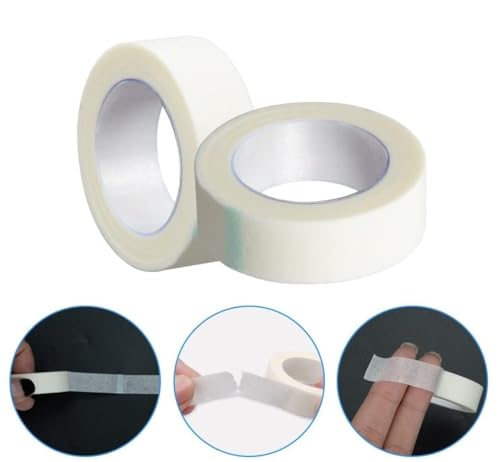 Microporous Medical Surgical Paper Tape 1/2 Inch X 10 Yards with Dispenser (Pack of 2) - size: 0.5 Inch