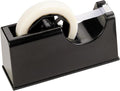 Officemate 2-in-1 Heavy Duty Tape Dispenser 1-Inch and 3-Inch Core, Black (96699) (Pack of 12) - size: (Pack of 12)