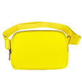 VOROLO Fanny Pack For Women And Men Crossbody Bag Belt Bag Yellow - color: Yellow