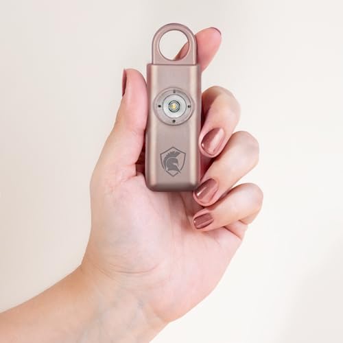 Personal Safety Alarm Rechargeable (Rose Gold) - color: Rose Gold
