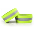 MaximalPower Reflective Band Reflector Band for Wrist, Arm, Ankle, Leg, High Visibility Reflective Gear Safety Reflector Tape Straps for Night Walking, Cycling and Running