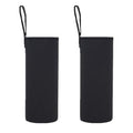 25 oz Neoprene Sleeve Sports Water Bottle Carrier Bag - 2 Pack - color: 24 oz-2pack
