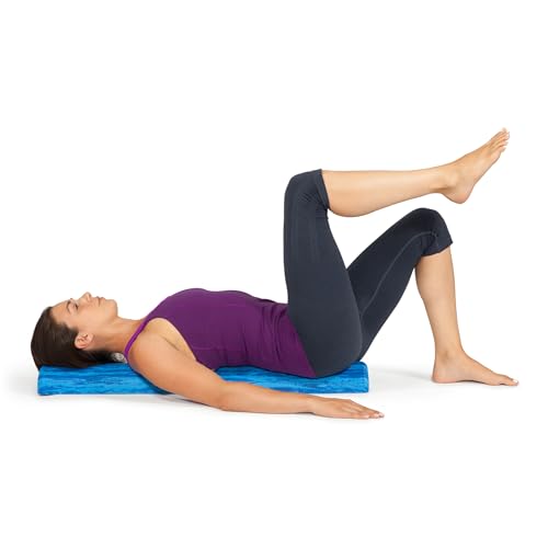 OPTP PRO-Roller Soft Density Foam Roller – Half-Round, Blue, 36"L x 3"H - color: Blue 36" X 6" X 3" Half-round