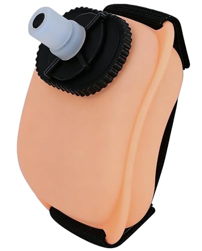 Hands-Free Wrist Water Bottle - 7oz Leak-Proof Silicone Sports Flask