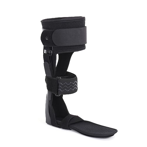 Medical AFO Foot Drop Brace Ankle Foot Orthosis Drop Foot Stabilizer Support for Walking with Shoe for Men and Women for Stroke, MS, Hemiplegia Foot Drop, ALS (Large-Left) - size: Large-Left