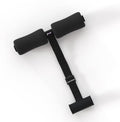 NordStick Nordic Hamstring Curl Strap - Original Nord Stick Exercise Set for Home and Travel - 5 Second Set Up - style: Nordstick PRO - Black