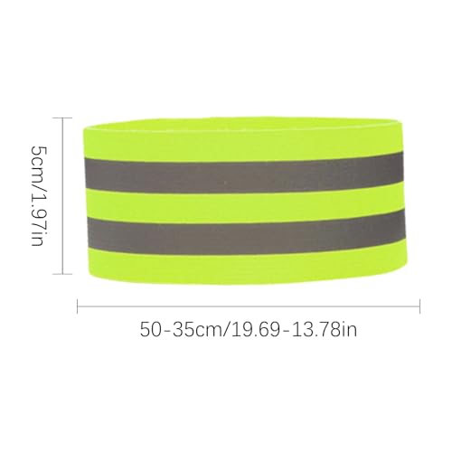 Reflective Wristbands Adjustable Tape Strap