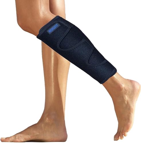 Calf Brace for Torn Calf Muscle and Shin Splint Relief - Shin Splint Brace - Compression Sleeves for Women Calf Compression Sleeve Men, Shin Splint Compression Sleeve, Compression Calf Sleeve Women, Calf Compression Sleeve Women, Calf Sleeves for Men, Com