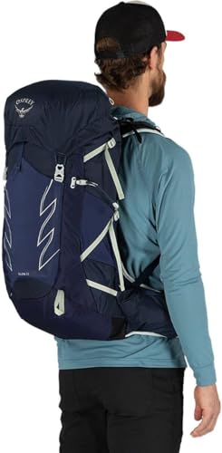 Osprey Talon 33L Men's Hiking Backpack with Hipbelt, Green Belt/Black, S/M - color: Green Belt/Black, size: Small-Medium