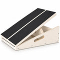 Wooden Slant Board for Exercise, Calf Stretch Board, 500 lb Capacity - size: Pro Slant Board (16”L × 12.5”W)