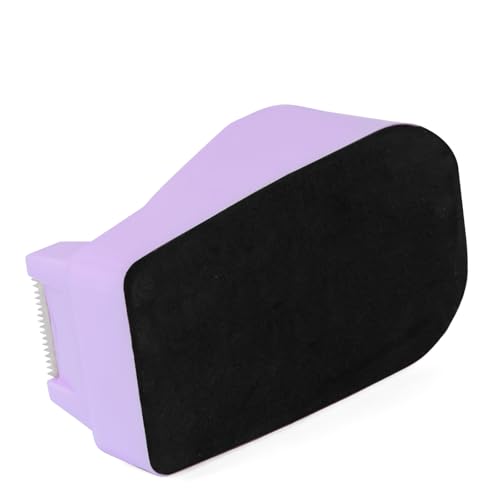 Desktop Tape Dispenser with Weighted Nonskid Base,Includes 6 Rolls of Tape - color: Purple (6pcs Tape)