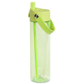 Elemental Splash 26oz Tritan Plastic Reusable Water Bottle w/Straw & Strap - color: Key Lime, size: 26 Ounces