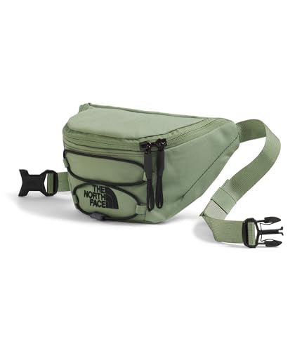 THE NORTH FACE Jester Lumbar Pack | Fanny Pack With Water Repellent Finish, 2.2 Liters, Crossbody Adjustable Strap - color: Bark Mist/TNF Black