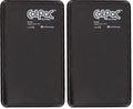 Chattanooga ColPac - Black Polyurethane - Half Size - 6.5 in x 11 in (Pack of 2) - size: 6.5x11 Inch (Pack of 2)