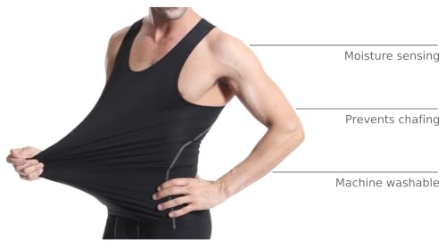 Mens 3 Pack Compression Tank Tops Sleeveless Compression Shirt - color: 3 Pack Tank, size: 3X-Large