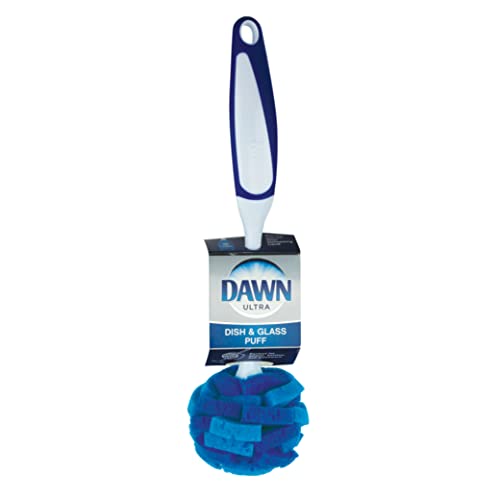 Dawn Ultra Puff Glassware and Dish Cleaning Brush - size: Pack of 1, style: Puff Sponge