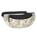 Dujiea Fanny Pack, Desert Camouflage Waist Bag With Headphone Hole Belt Bag Adjustable Sling Pocket Fashion Hip Bum Bag For Women Men Kids Outdoors Casual Travelling Hiking Cycling - color: Desert Camouflage
