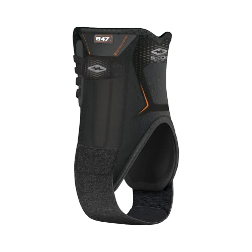 Shock Doctor Ankle Stabilizer with Flexible Support Stays (Black) - size: Small