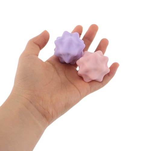 SUPVOX Massage Ball Set Spiky Massage Ball 2 Pack Silicone