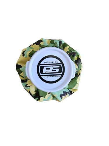 ProSeries - 6" Small Reusable Ice Bag (Green Camo) - Hot and Cold Therapy for Injuries - Refillable Bag for Real Ice - Use on Head, Knee, Ankle, More - color: Green Camo 6"