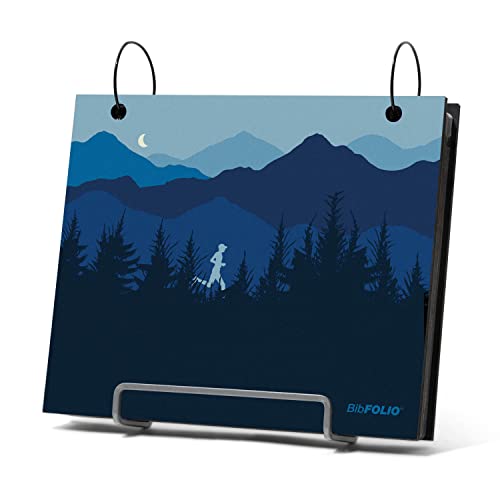 Gone For a Run BibFOLIO Race Bib Album - Run Your Terrain - 9.5x8 - color: Run Your Terrain