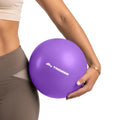 Trideer 9 Inch Pilates Ball with Inflation Straw, Small Exercise Yoga Ball - color: Purple
