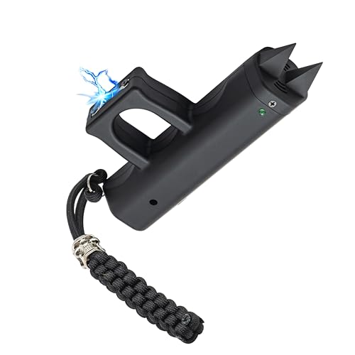 MYSKYMEST Stun Gun with Personal Security Alarm for Women