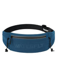 WATERFLY Running Belt Fanny Pack, Runner Race Belt with Bib Clip Dark Blue - color: Dark Blue
