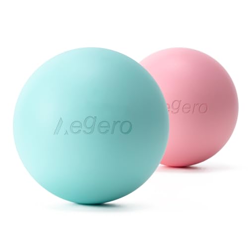 Massage Lacrosse Balls,Yoga Deep Tissue Massage(Mint Green+Sakura Pinke) - color: Mint Green + Sakura Pinke