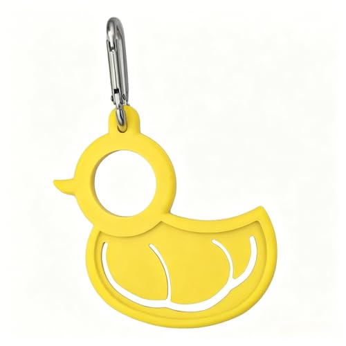 Multifunctional Silicone Carabiner Clip, Outdoor Portable Gear Holder for Towel Scarf Bottle Keys, Hair Tie Loop, 1Pcs
