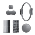 BetterMe Sculpt Body Kit - Pilates Equipment Set for Home Workouts - Home Pilates Kit with Pilates Ring Pilates Ball Resistance Bands, and Recovery Massage Tools - color: Stone Gray