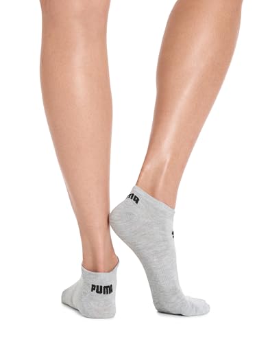 PUMA Women's Low Cut Socks (6-Pack) - color: Grey White Black
