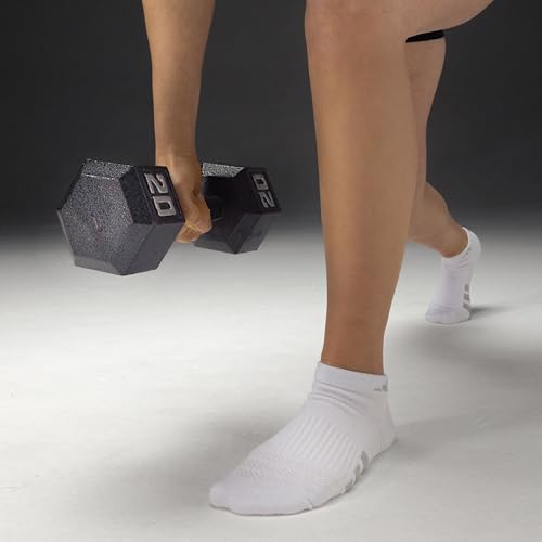 adidas Women's Cushioned Socks 3 Pairs - color: Black/Magic Lilac Purple/Power Pink/4.0/Low Cut, size: Medium, style: Low Cut
