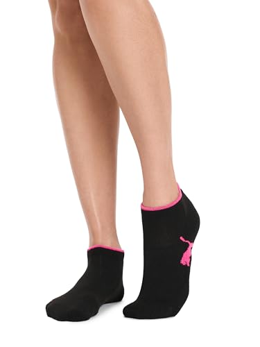PUMA Women's Low Cut Socks (6-Pack) - color: Black/Multi Color