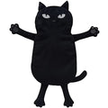 Microwave Heating Pad for Pain Relief, 17" x 9" Microwavable Heating Pads for Cramps, Back Pain, Neck Shoulder, Muscles, Knee, Joints, Natural Heat Pack Moist Heat, Black Cat - size: Medium Black cat - 1