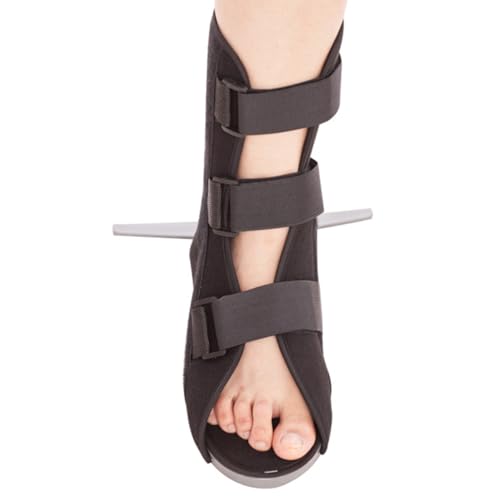 HEALLILY Ankle Brace Boot for Sprained Ankle Anti-Rotation Foot Stabilizer Boot Breathable Cloth Foot Stabiliser for Joint Sprain Rehabilitation Size S 1 Pack