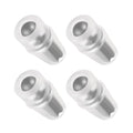 Bite Valve Replacement Mouthpiece Fit for Hydration Pack Bladder Water Backpack and Most Brands(4-Pack), with Shutoff Valve and Tube O-Ring - color: 4 Grey