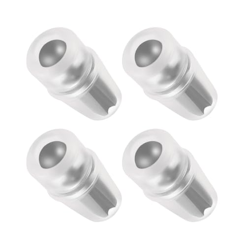 Bite Valve Replacement Mouthpiece Fit for Hydration Pack Bladder Water Backpack and Most Brands(4-Pack), with Shutoff Valve and Tube O-Ring - color: 4 Grey