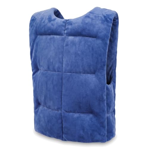 Herbal Concepts Microwavable Heating Pad for Back Pain Relief (Blue) - color: Blue