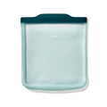 OXO Good Grips Silicone Reusable Bag - Half Gallon Bag (64 oz), Lagoon - color: Lagoon, size: Half Gallon (64 oz)