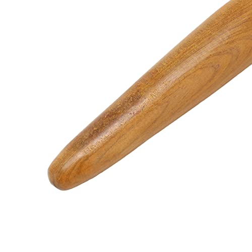 Dioche Reflexology Foot Massage Wooden Stick, Wood Health Treatment Traditional Tool Manual Massager for Travel