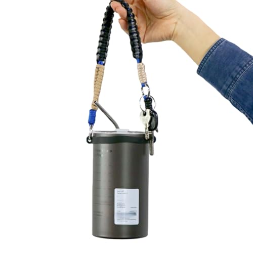 Outman Sport Water Bottle Handle Strap Holder Sling Cup Handle - color: Black