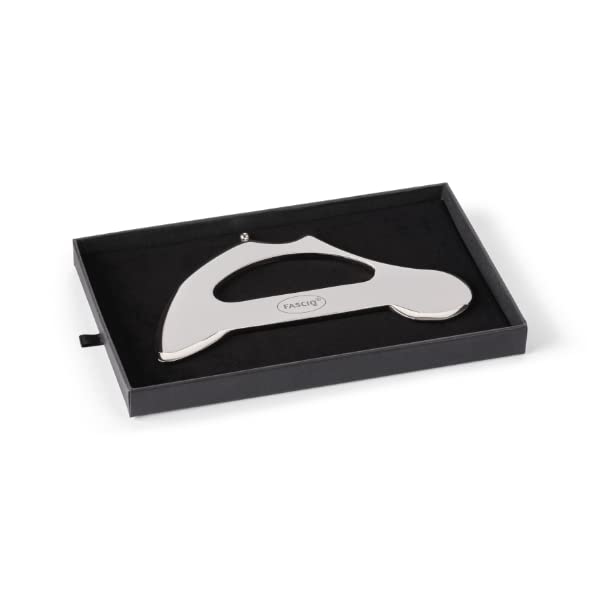 FASCIQ IASTM Tool Wheeler, Soft Tissue Release and Mobilization, Stainless Steel - style: Wheeler