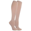 Dr. Scholl's Women's Graduated Compression Knee High Socks - color: Houndstooth Nude (2 Pairs), size: 4-10