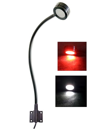 Marine LED White & Red Light,Dimmable Light for Boat RV Caravan - style: 12V